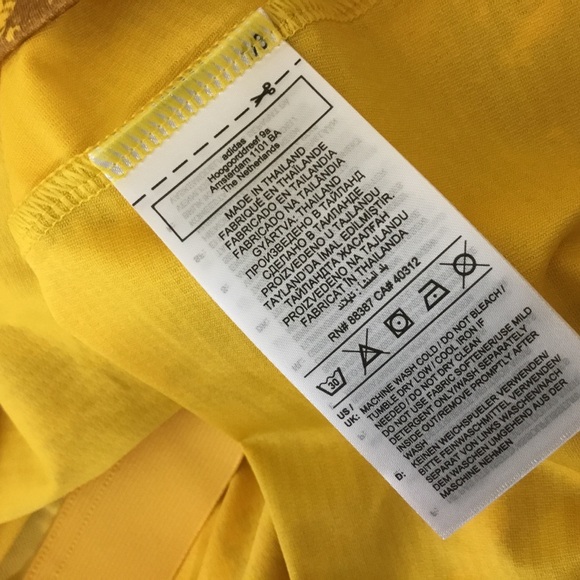 Adidas Paris Y-Tank Top Tennis Garment Women's Bold Gold Bra Lined HT3626 - Picture 10 of 12